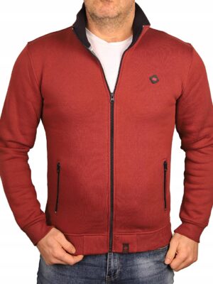 Bluza męska ze stójką rozpinana Polska klasyczna sportowa Bastion BR3 XXL - sklepbastion.pl