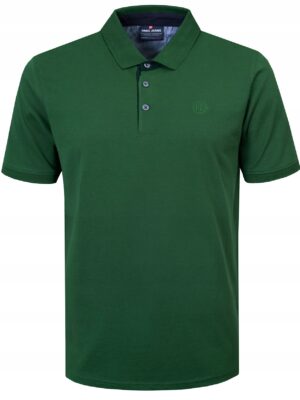 Polo męska koszulka z kołnierzem zielona Pako koszulka elegancka polówka M - sklepbastion.pl